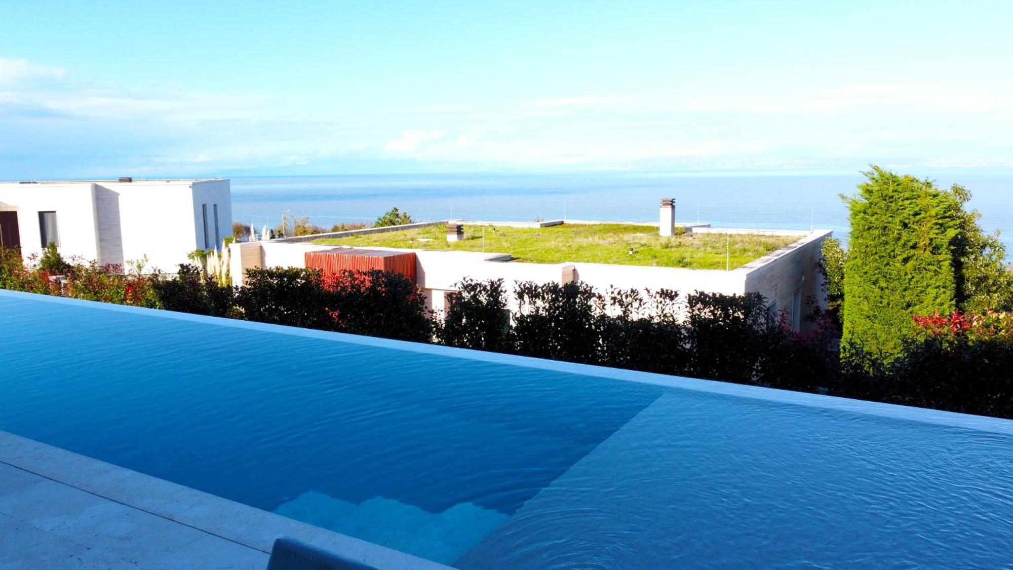 Deluxe Villa Jante Infinity Pool Драч Екстериор снимка