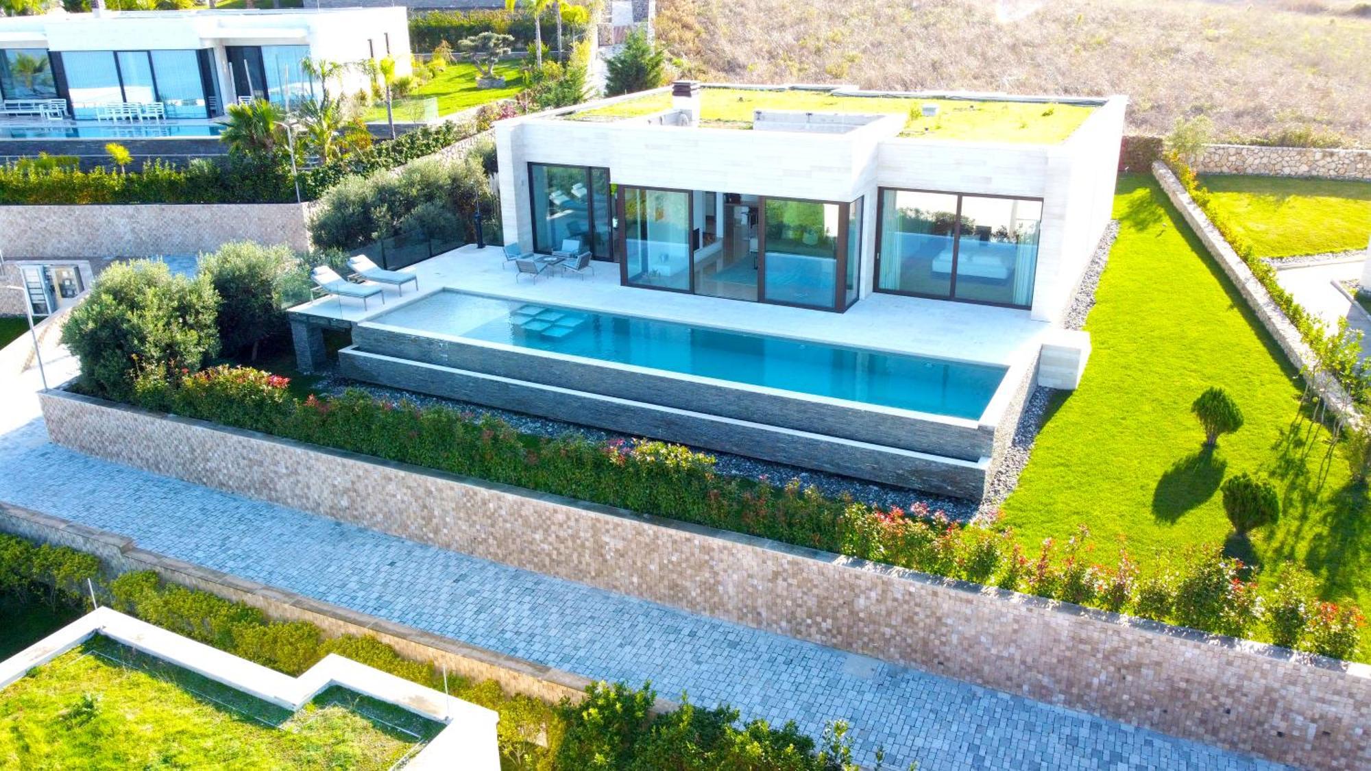 Deluxe Villa Jante Infinity Pool Драч Екстериор снимка