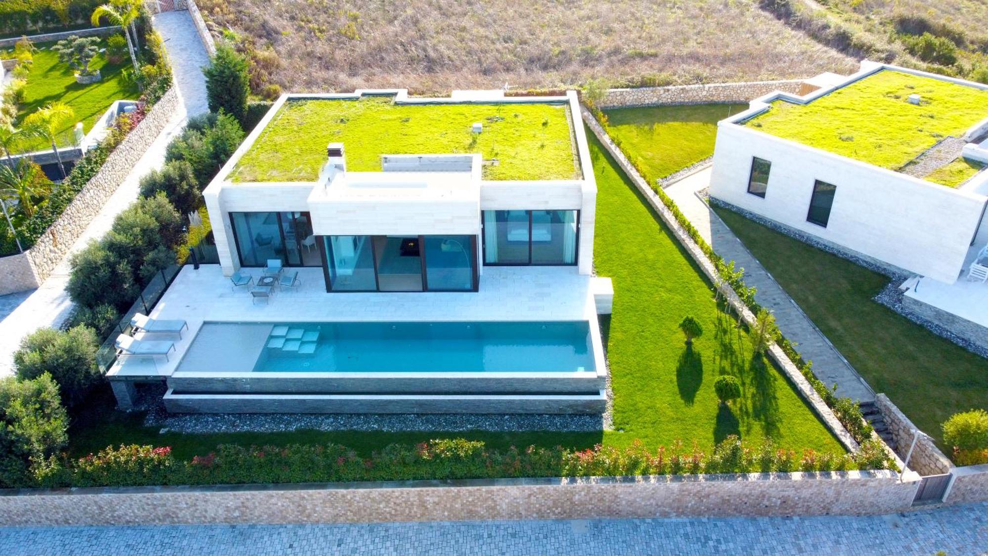 Deluxe Villa Jante Infinity Pool Драч Екстериор снимка