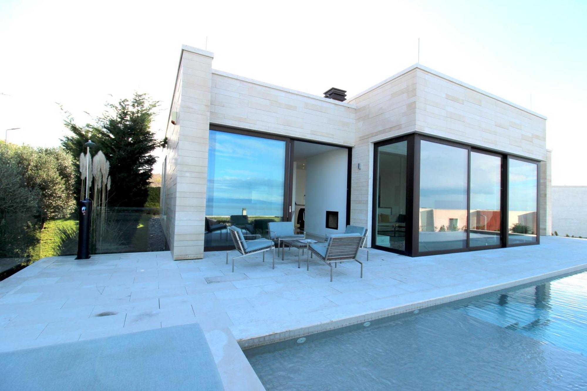 Deluxe Villa Jante Infinity Pool Драч Екстериор снимка